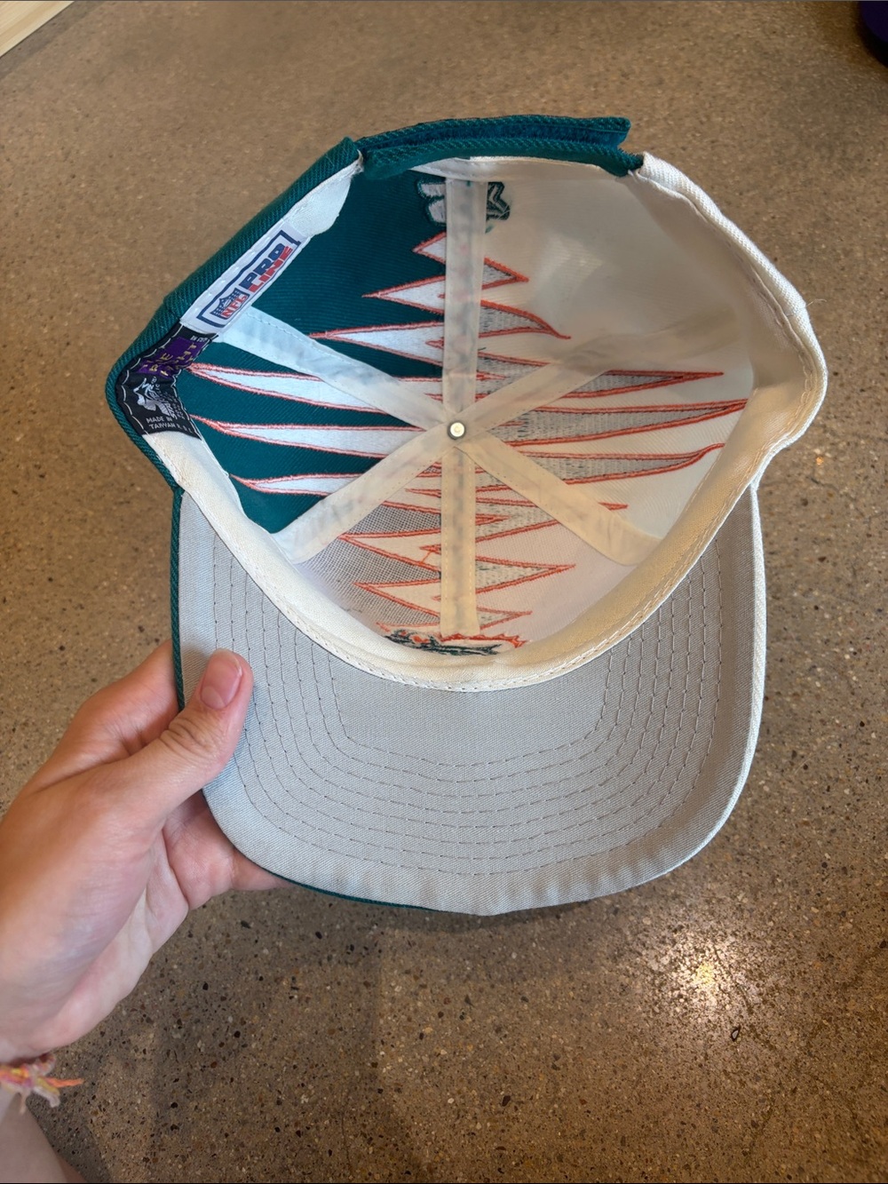 MIAMI DOLPHINS Rare NFL Vintage Starter cap Pro Line Shockwave 1990’s - Picture 8 of 11